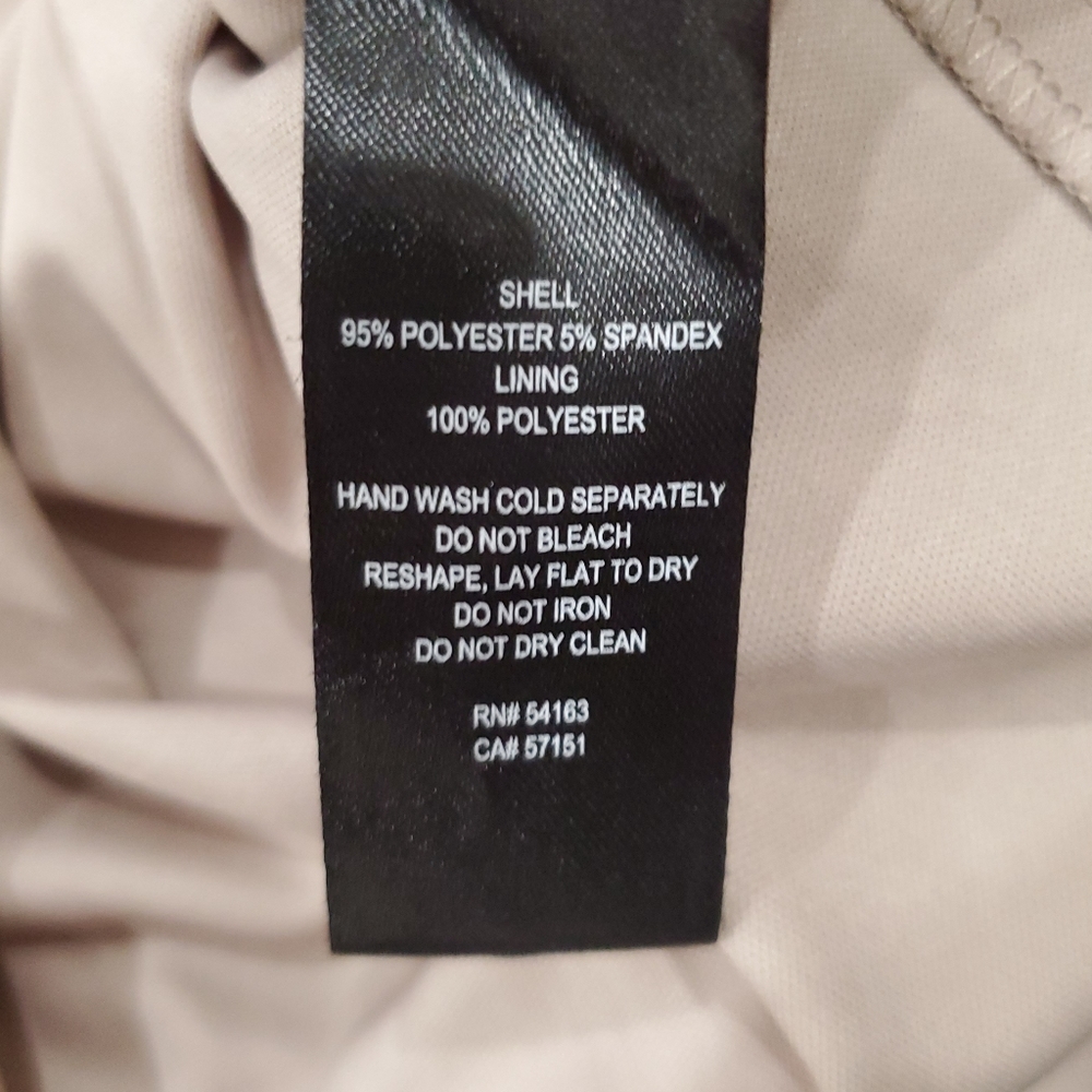Nwot Jessica howard  striped metalic gold  knee length  cocktail evening dress - Picture 3 of 8